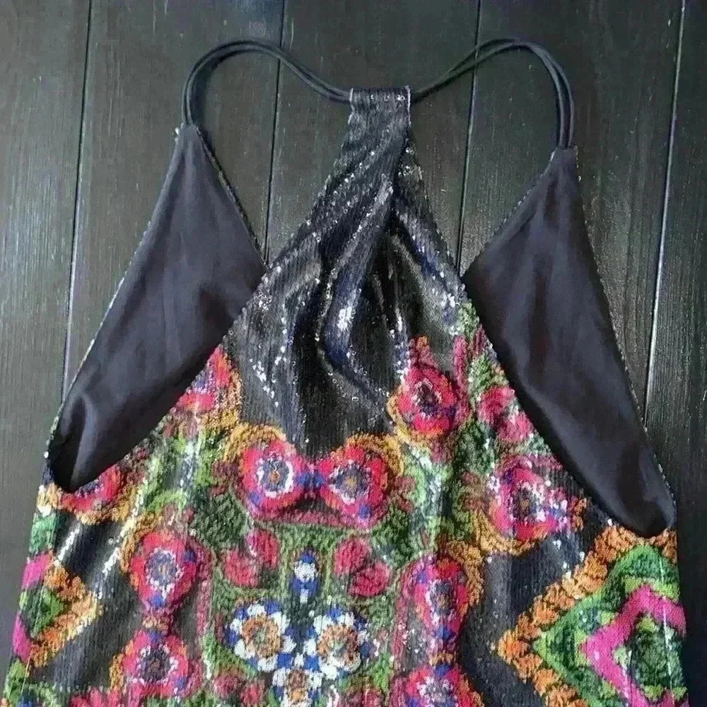 Free People sequined mini dress - Picture 7 of 7